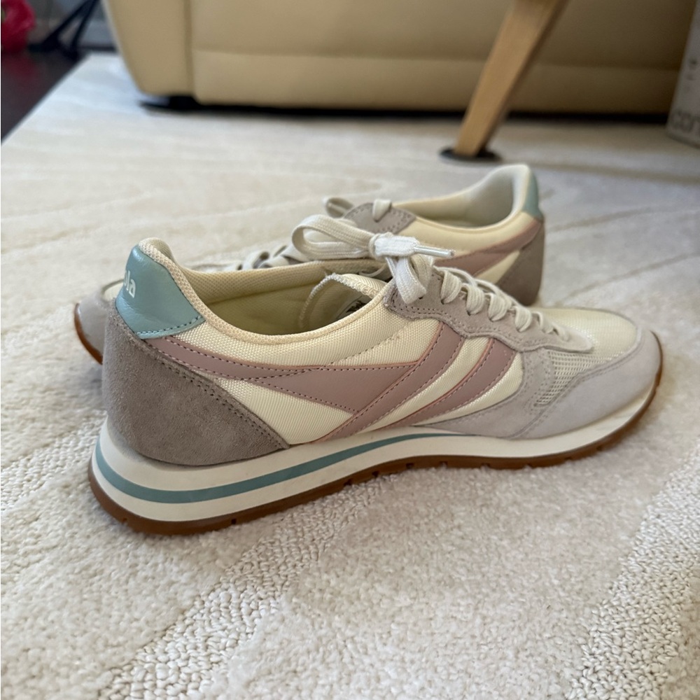 Gola Women's Beige and Light Gray Sneakers - Picture 5 of 7